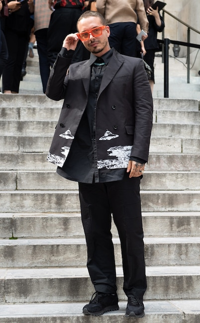 J Balvin, Valentino Show, Paris Mens Fashion Week